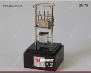 Souvenir Miniatur Trafo PLN