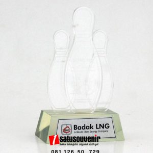 Plakat Akrilik Bowling Badak LNG